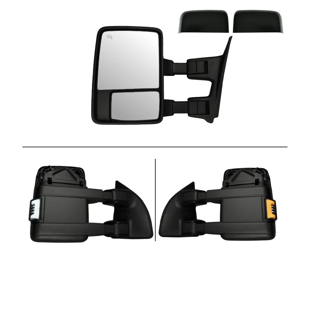 Ford F250/F350/F450/F550 Superduty (2002-2007) Tow Mirrors - 2008 Style - Image 9