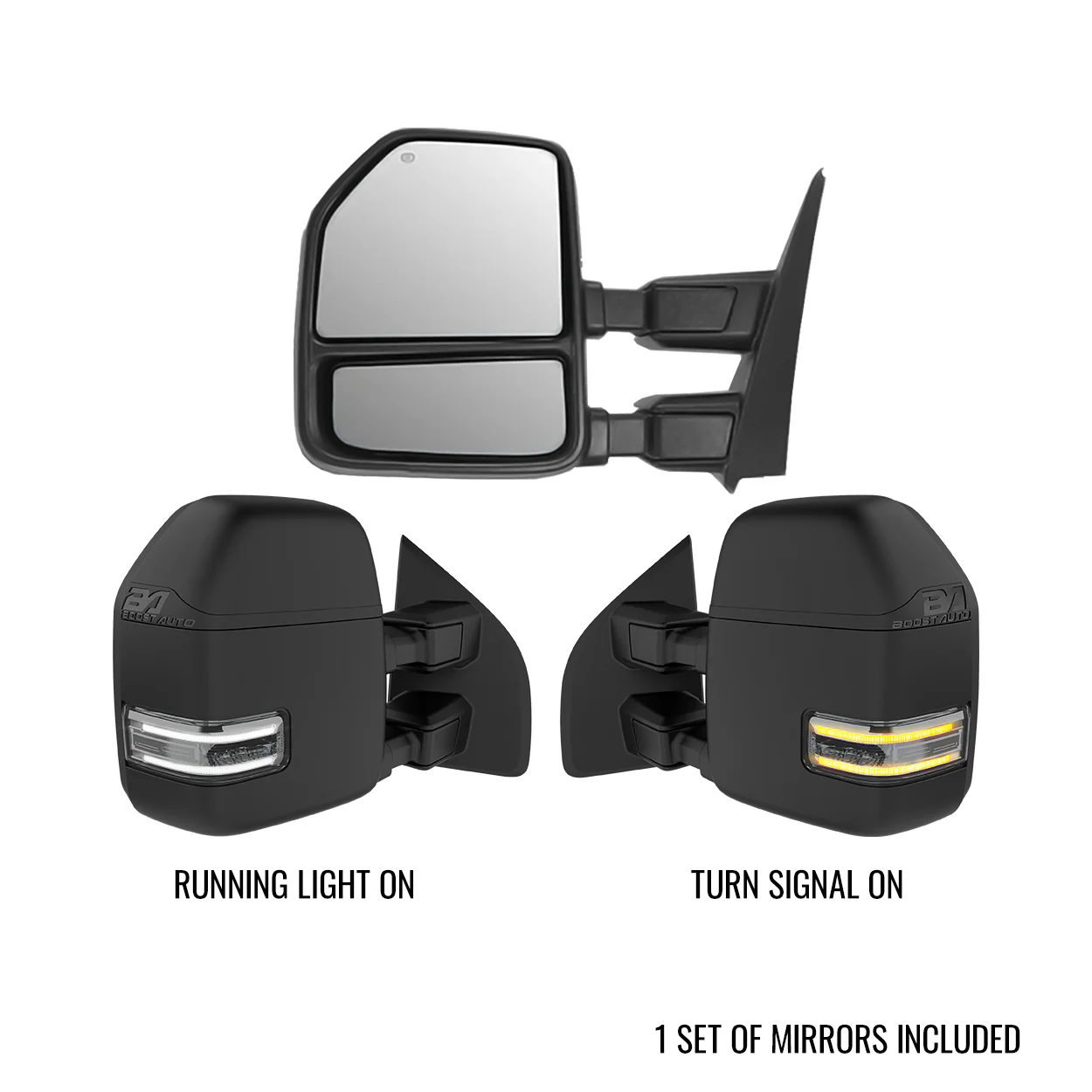 Ford F250/F350/F450/F550 Superduty (2002-2007) New Style Tow Mirrors - Image 11