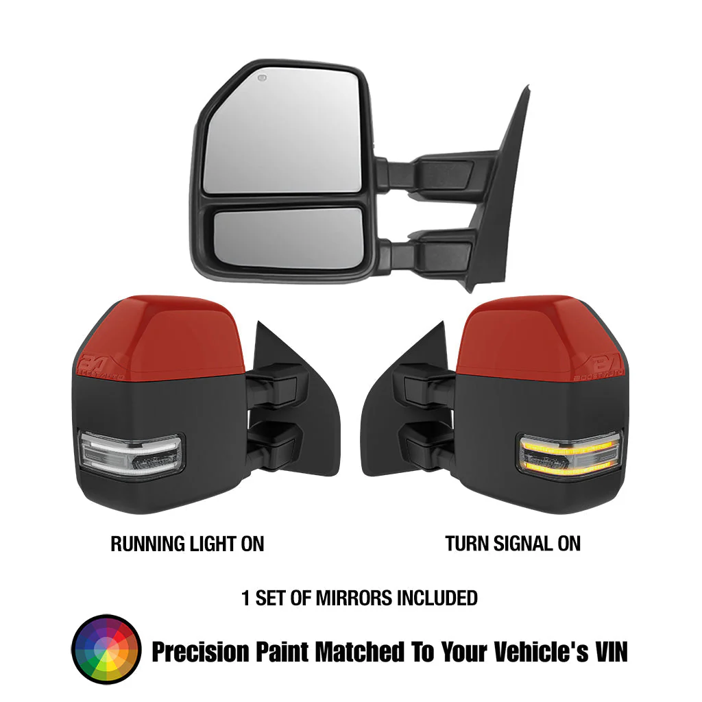 Ford F150 (2007-2014) New Style Tow Mirrors - Image 3