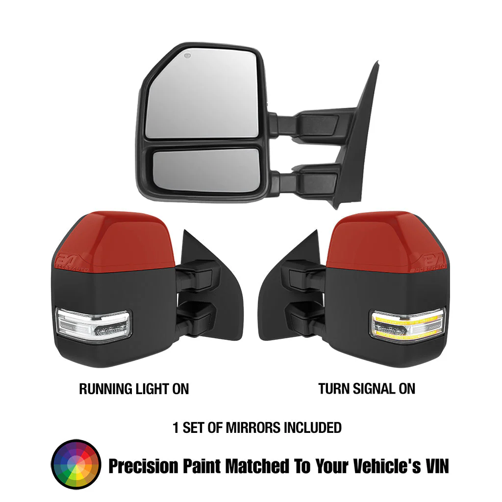 Ford F250/F350 Superduty (2008-2016) New Style Tow Mirrors - Image 5