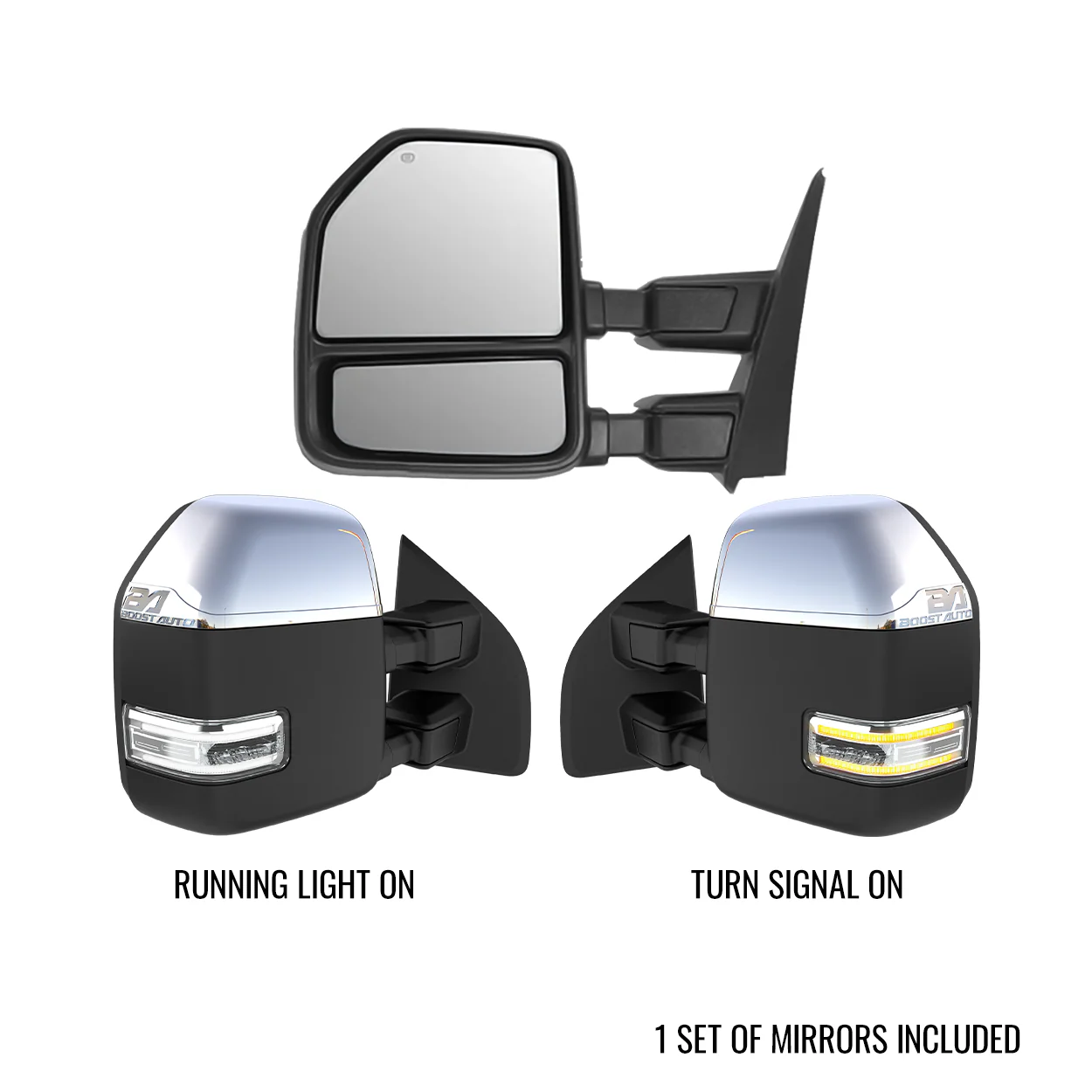 Ford F250/F350 Superduty (2008-2016) New Style Tow Mirrors - Image 9
