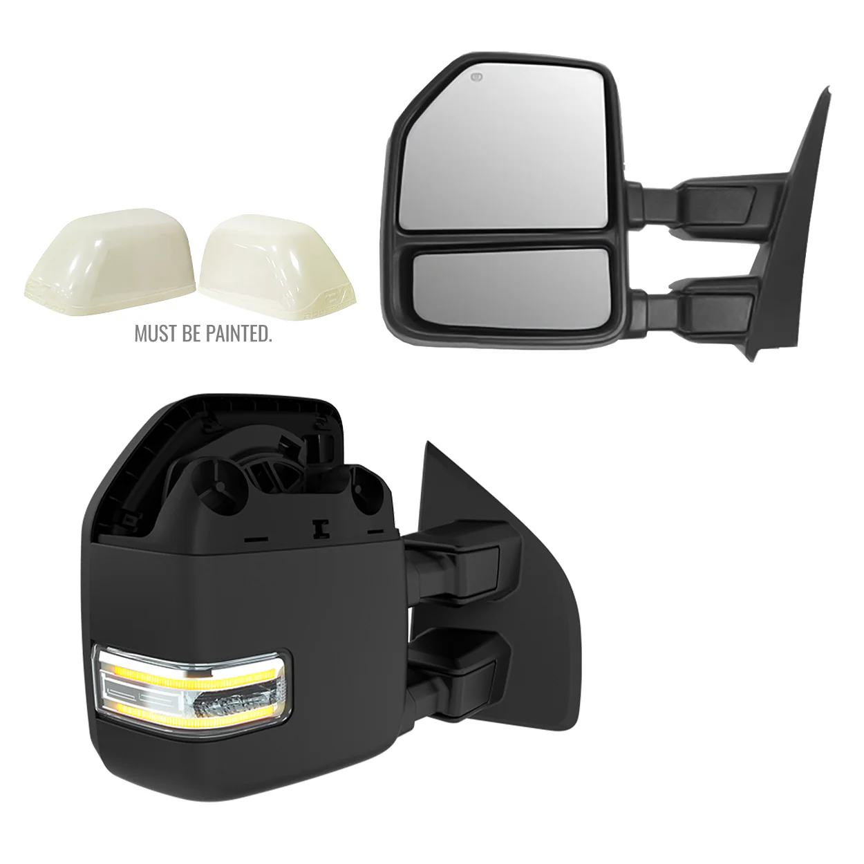Ford F150 (2021-2026) New Style Tow Mirrors - Image 16