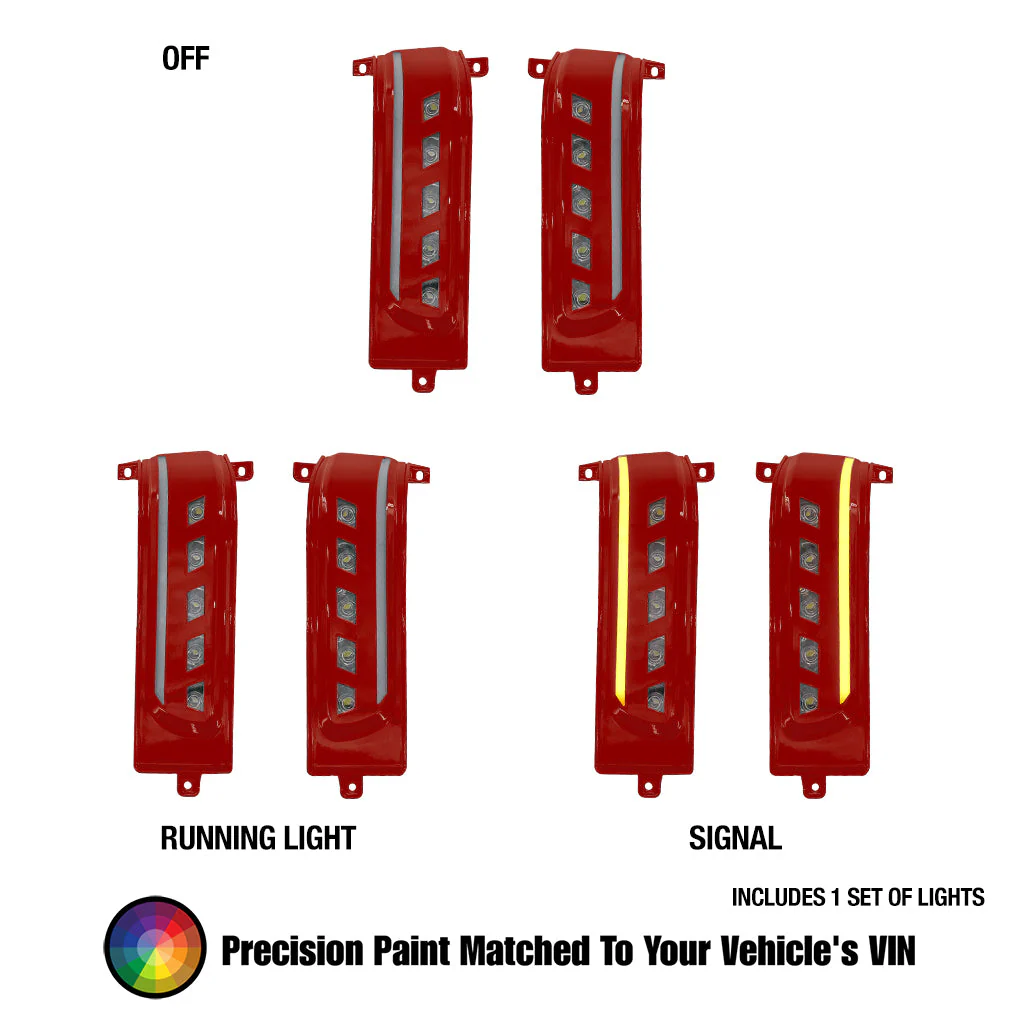 2023-2026 Ram Tow Mirror Marker Lights - Image 11