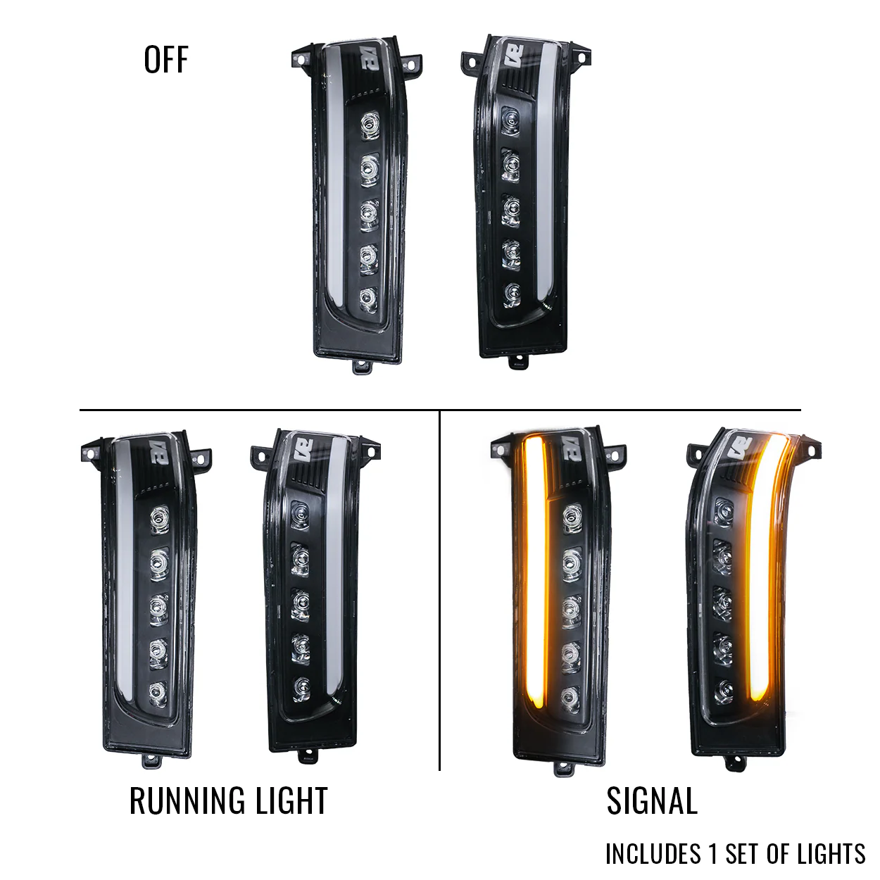 2023-2026 Ram Tow Mirror Marker Lights - Image 6