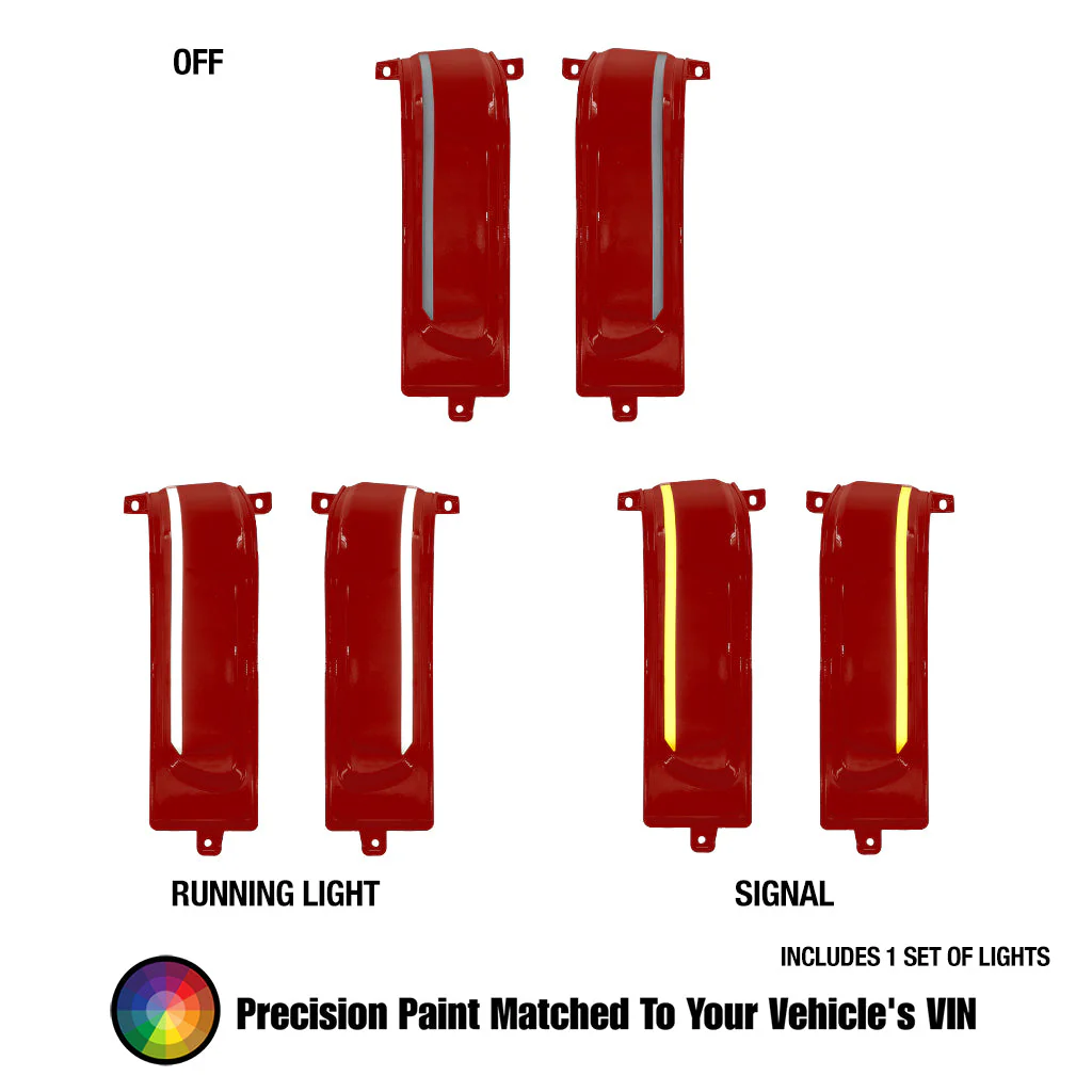 2023-2026 Ram Tow Mirror Marker Lights - Image 8