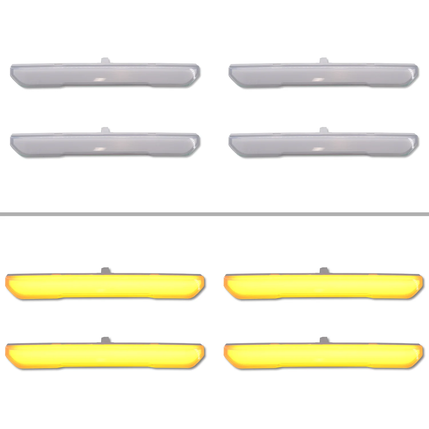 2020-2026 GMC Sierra 2500/3500 Fender Lights - Smoked / Frosted - Image 10