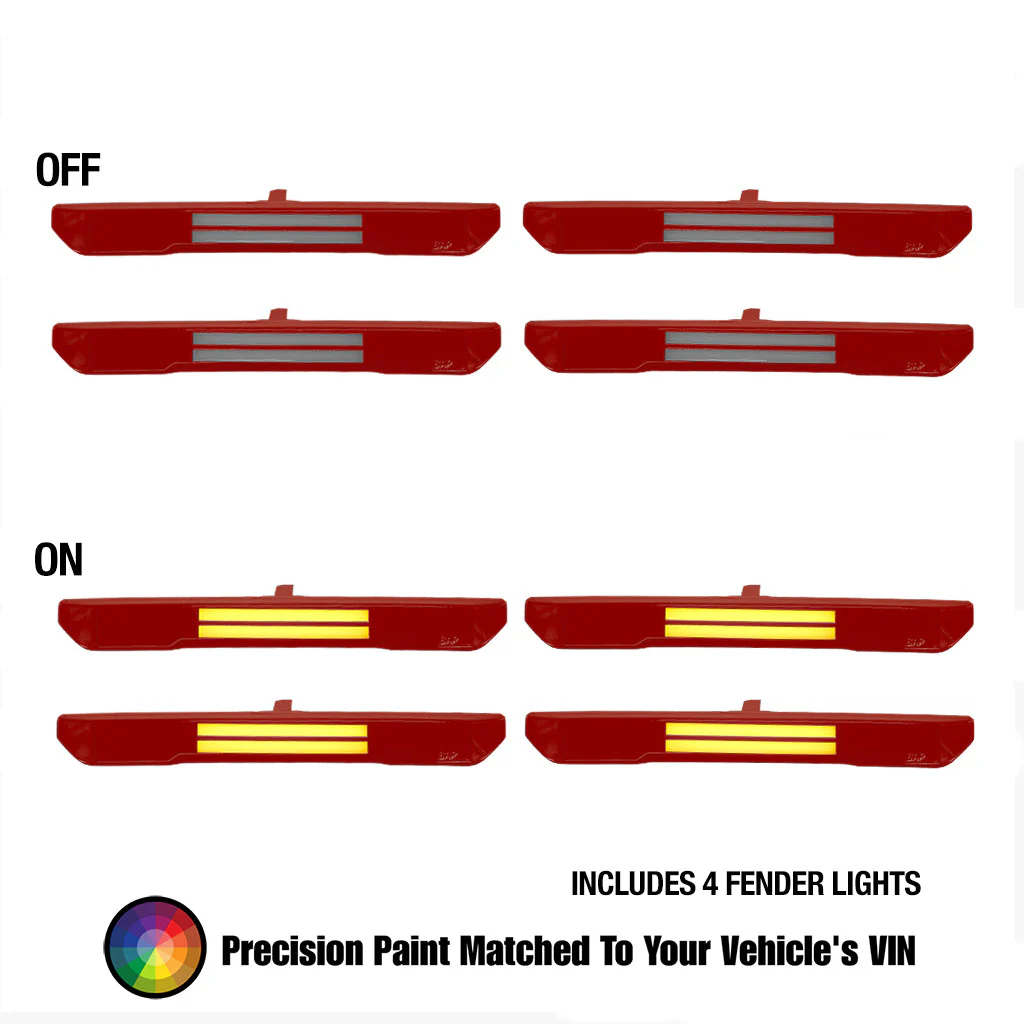 2023-2026 GMC Canyon Fender Lights - Smoked / Frosted - Image 6