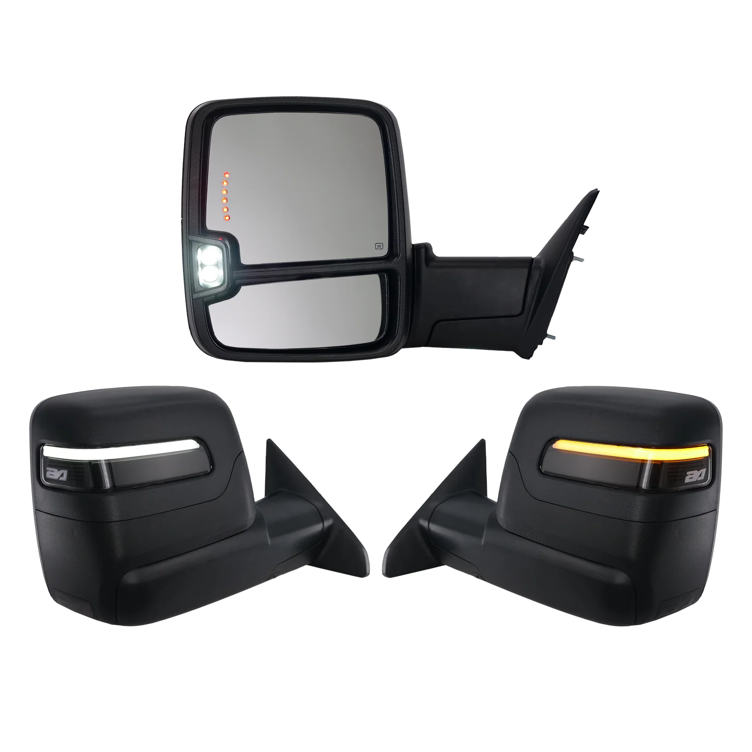 2023+ Style Ram Tow Mirrors | 2019-2022 Dodge Ram 2500/3500 - Image 17