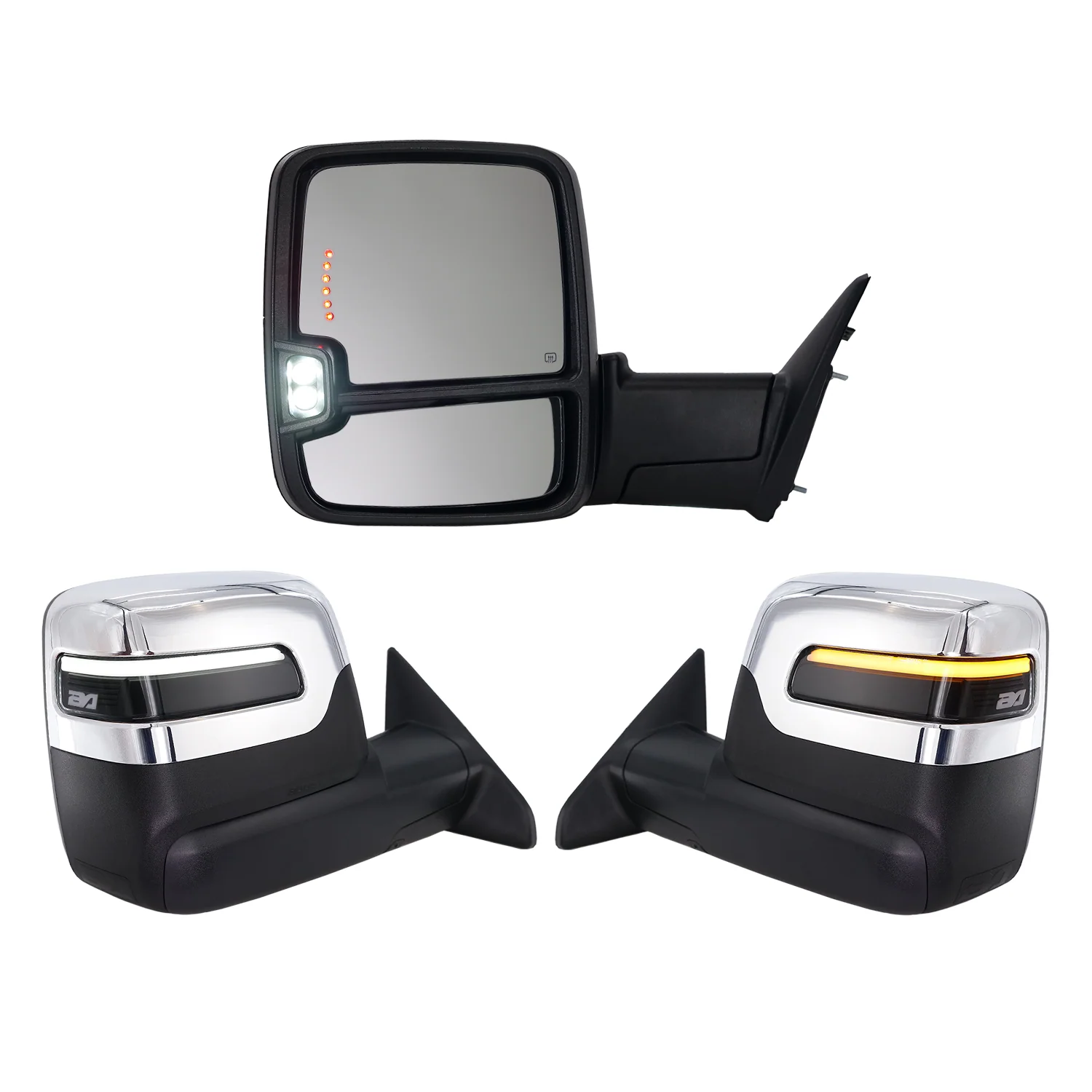 2023+ Style Ram Tow Mirrors | 2019-2022 Dodge Ram 2500/3500 - Image 18