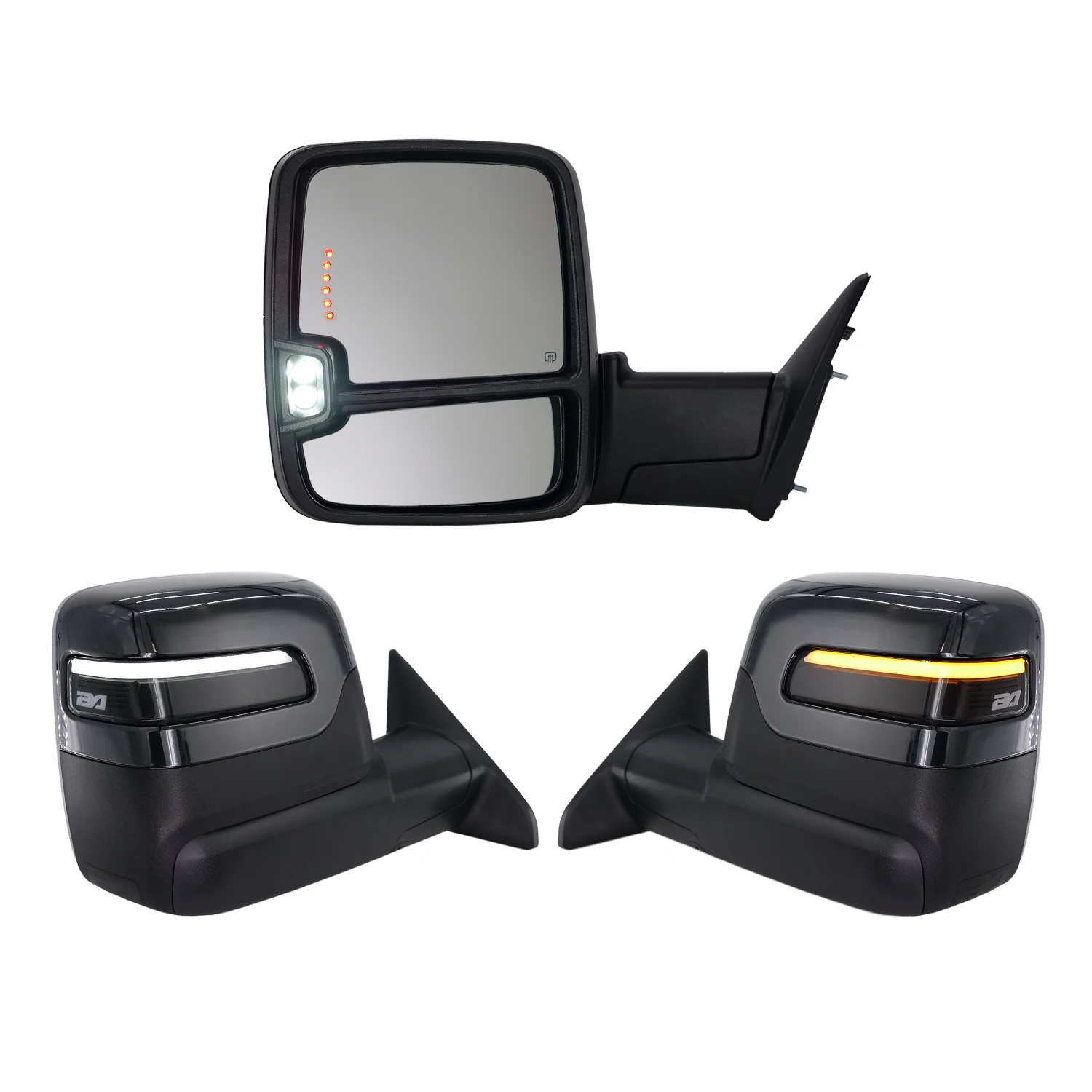 2023+ Style Ram Tow Mirrors | 2019-2022 Dodge Ram 2500/3500 - Image 20