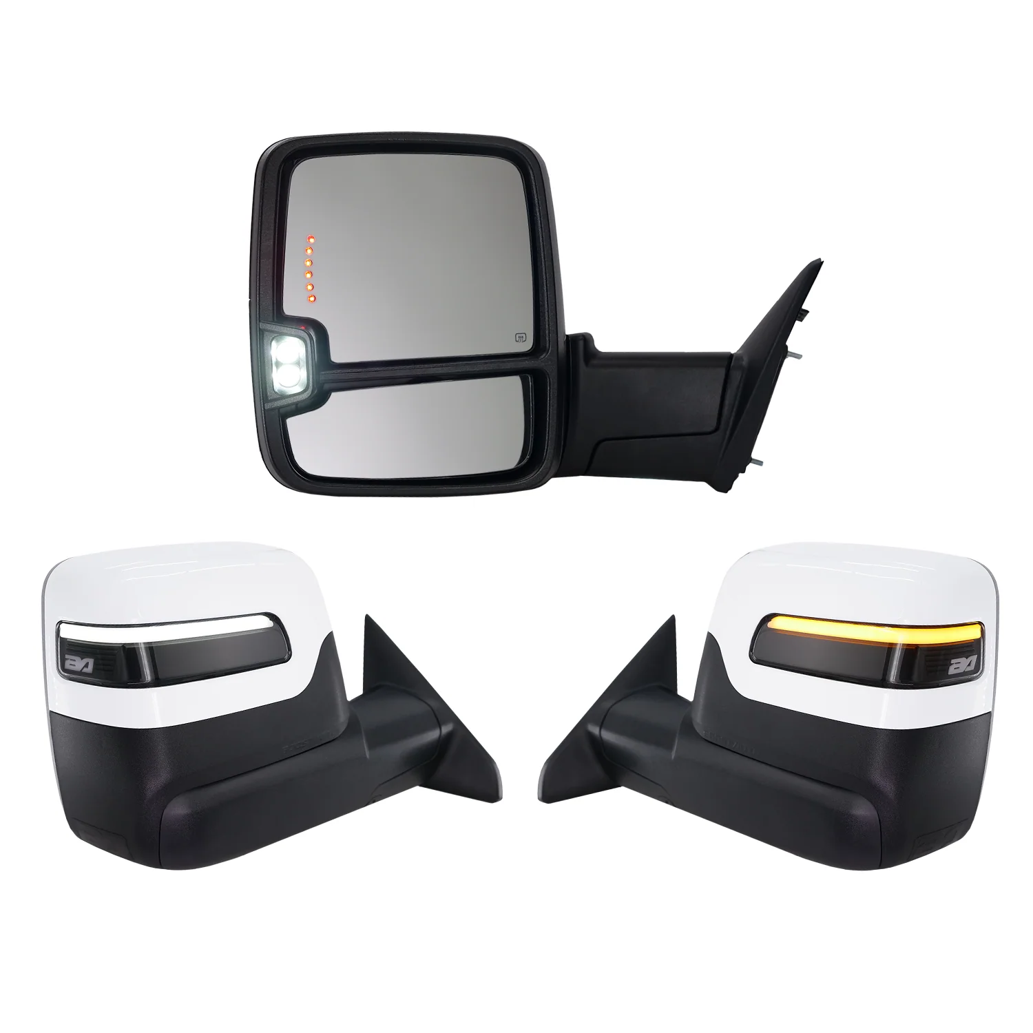 2023+ Style Ram Tow Mirrors | 2019-2022 Dodge Ram 2500/3500 - Image 21