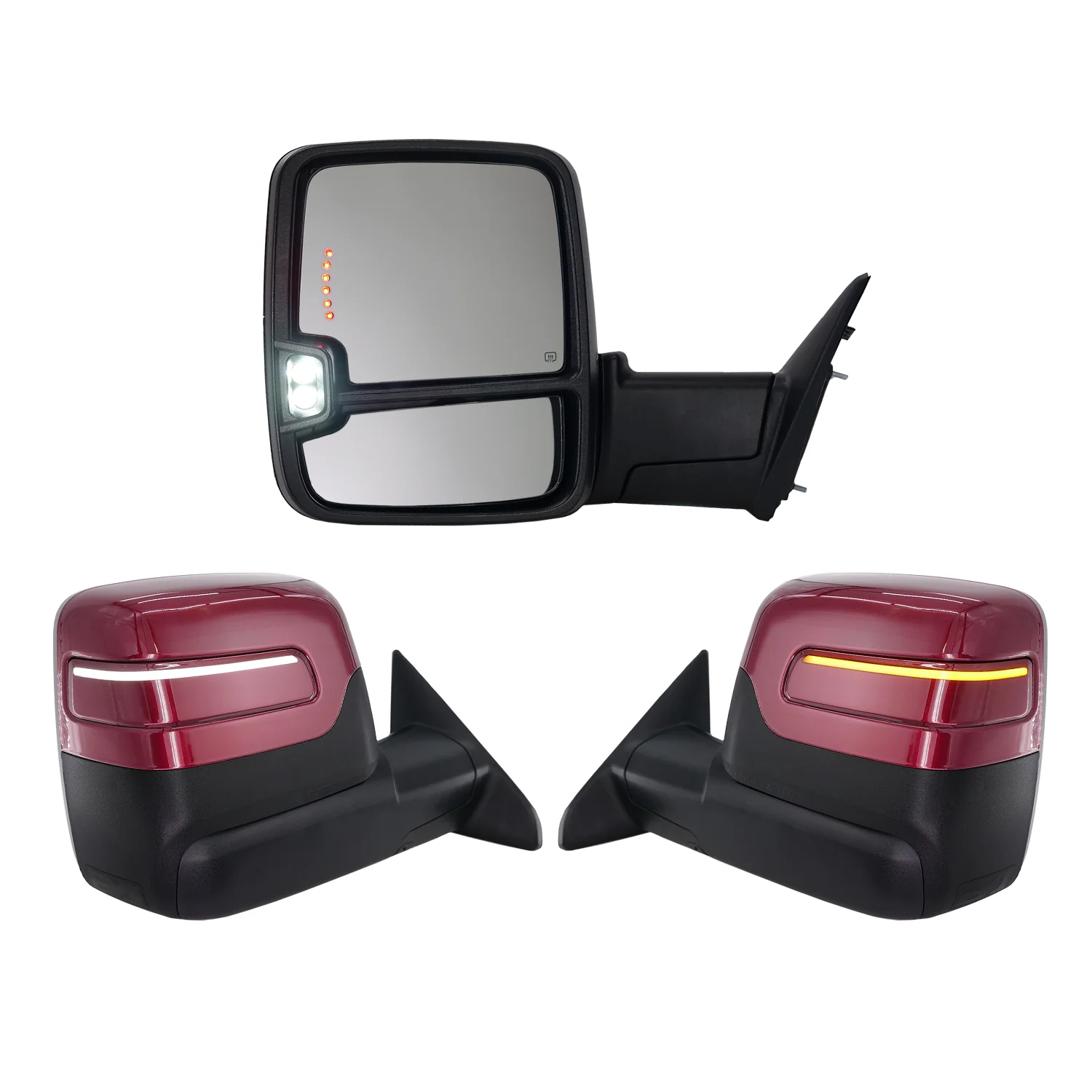 2023+ Style Ram Tow Mirrors | 2019-2022 Dodge Ram 2500/3500 - Image 22