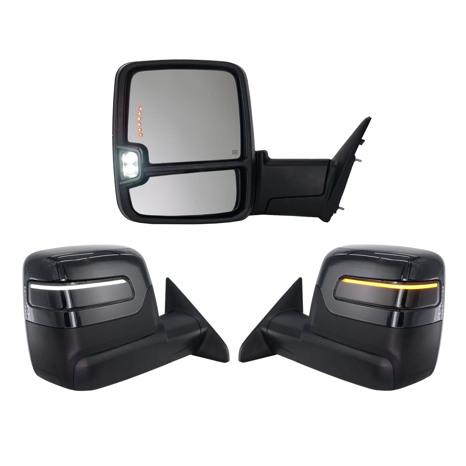 2023+ Style Ram Tow Mirrors | 2019-2022 Dodge Ram 2500/3500 - Image 23