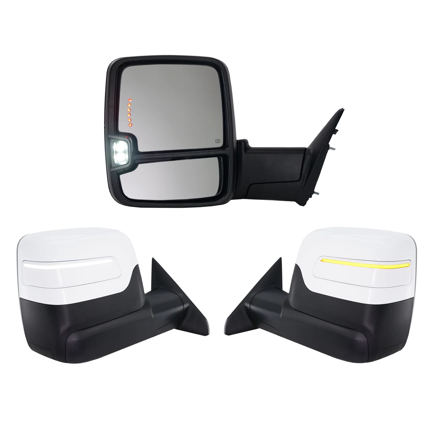 2023+ Style Ram Tow Mirrors | 2019-2022 Dodge Ram 2500/3500 - Image 24