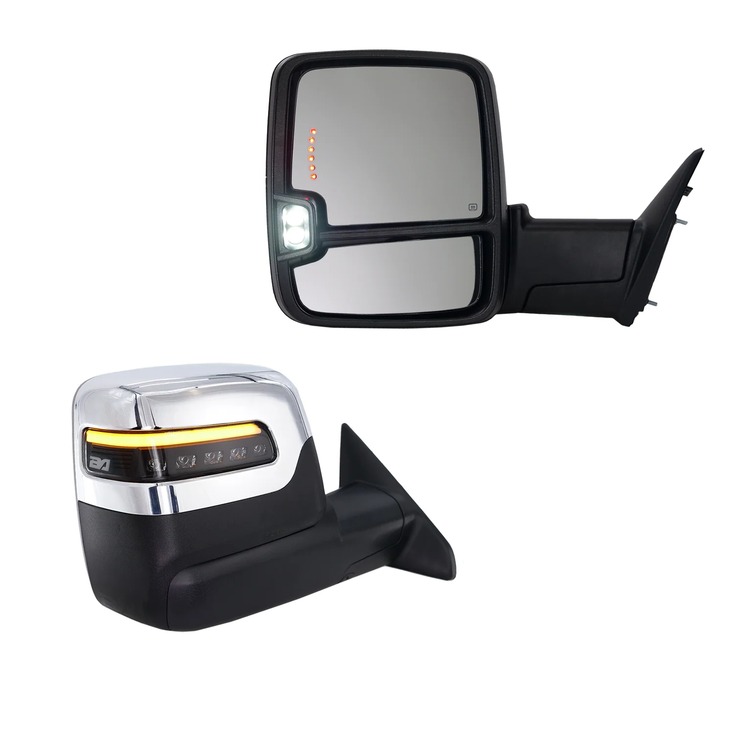 2023+ Style Ram Tow Mirrors | 2019-2022 Dodge Ram 2500/3500 - Image 25