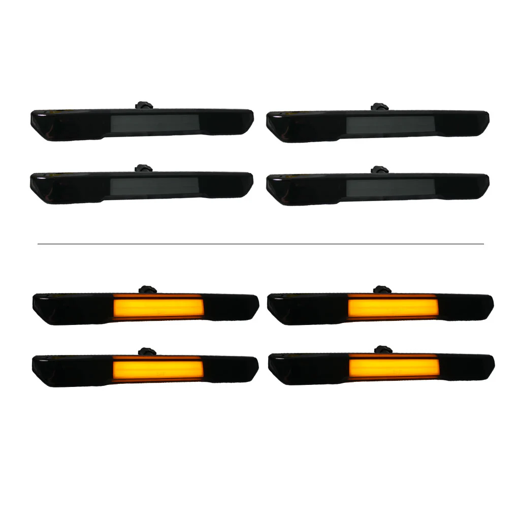 2020-2026 GMC Sierra 2500/3500 Fender Lights - Smoked / Frosted - Image 13