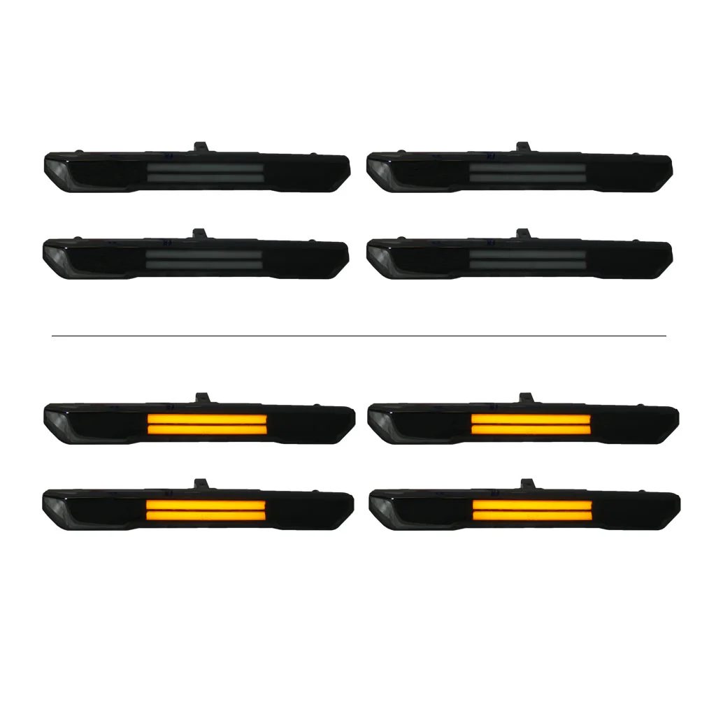 2020-2026 GMC Sierra 2500/3500 Fender Lights - Smoked / Frosted - Image 16