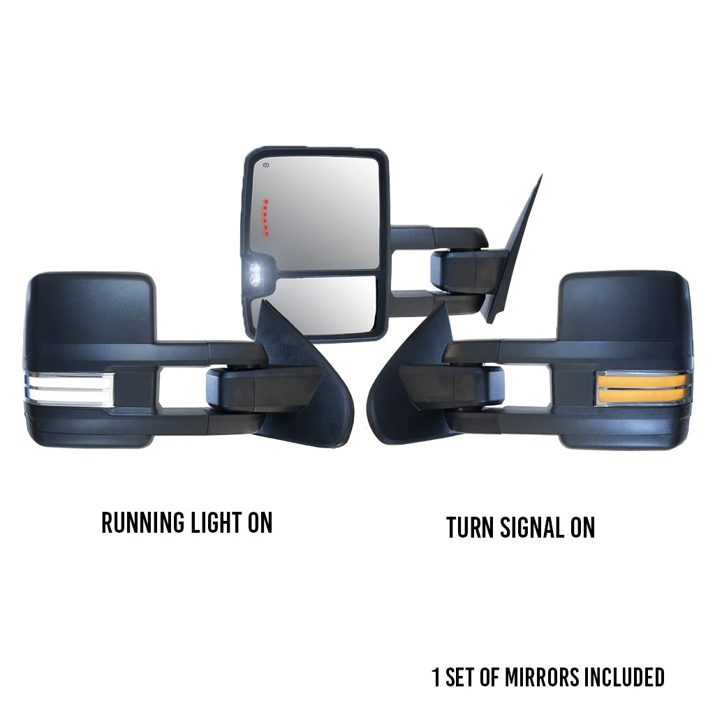 GM Style Dodge Ram 1500 Tow Mirrors (1994-2001) - Style 2 - Image 42
