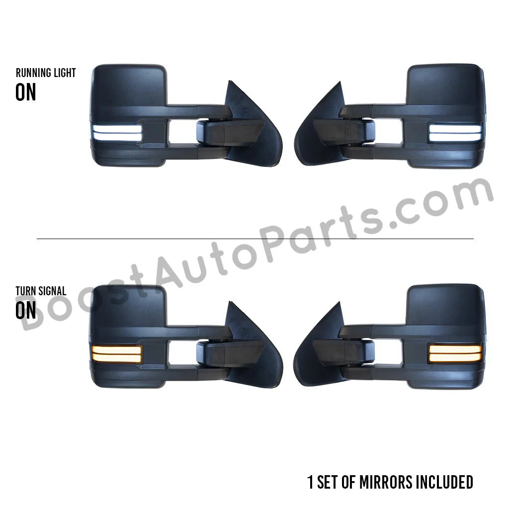 GM Style Dodge Ram 2500/3500 Tow Mirrors (1994-2002) - Style 2 - Image 19