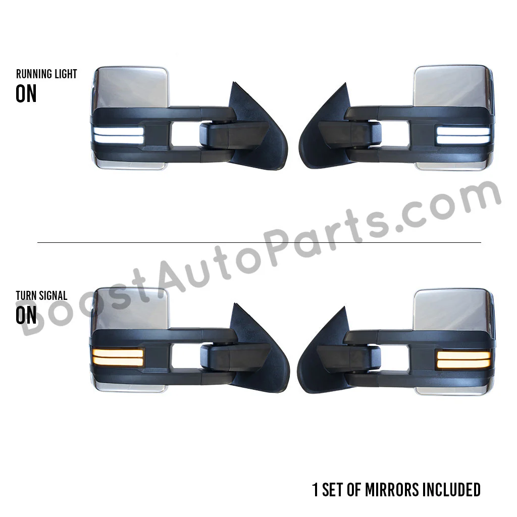 GM Style Dodge Ram 2500/3500 Tow Mirrors (1994-2002) - Style 2 - Image 29