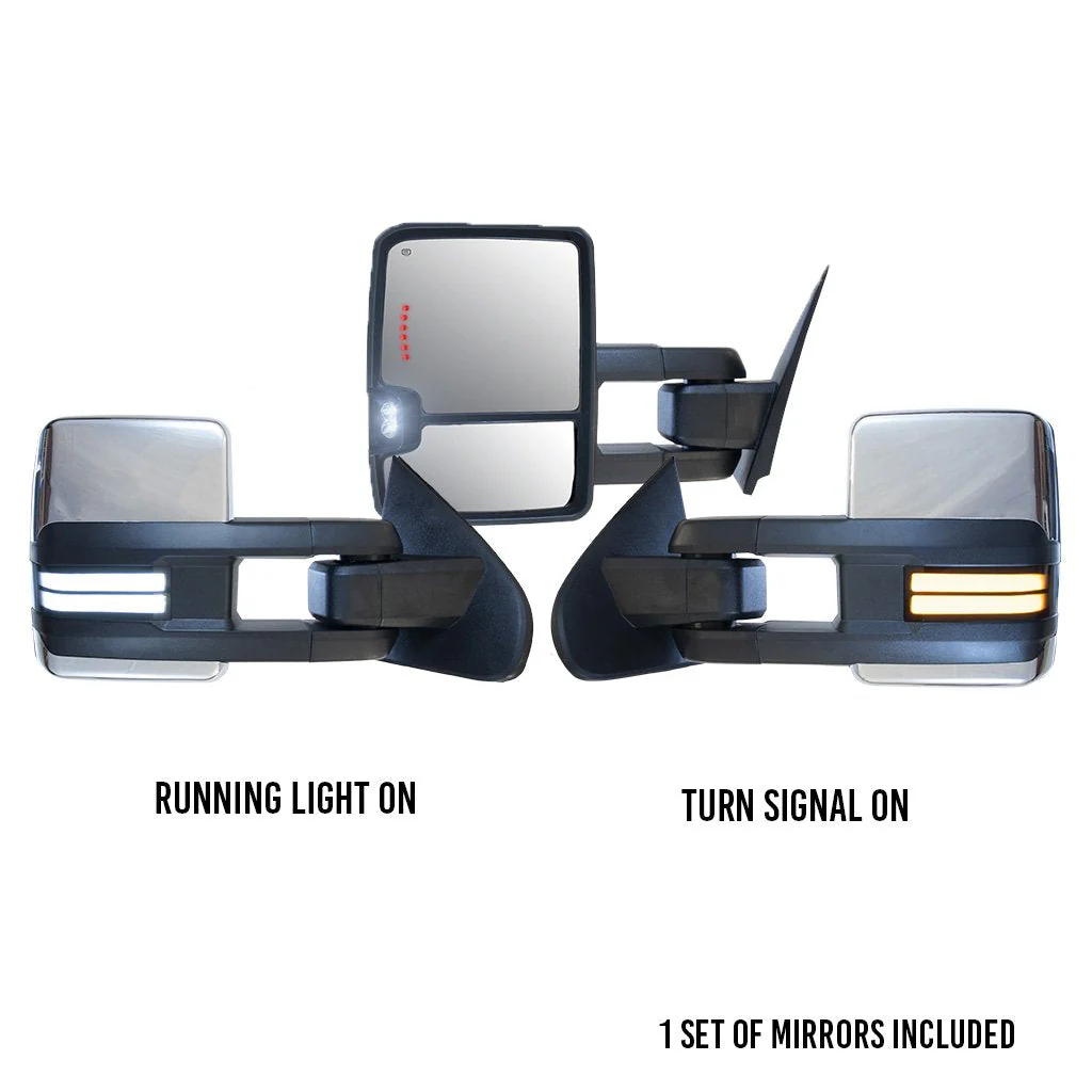 GM Style Dodge Ram 1500 Tow Mirrors (2019-2024) - Style 2 - Image 51