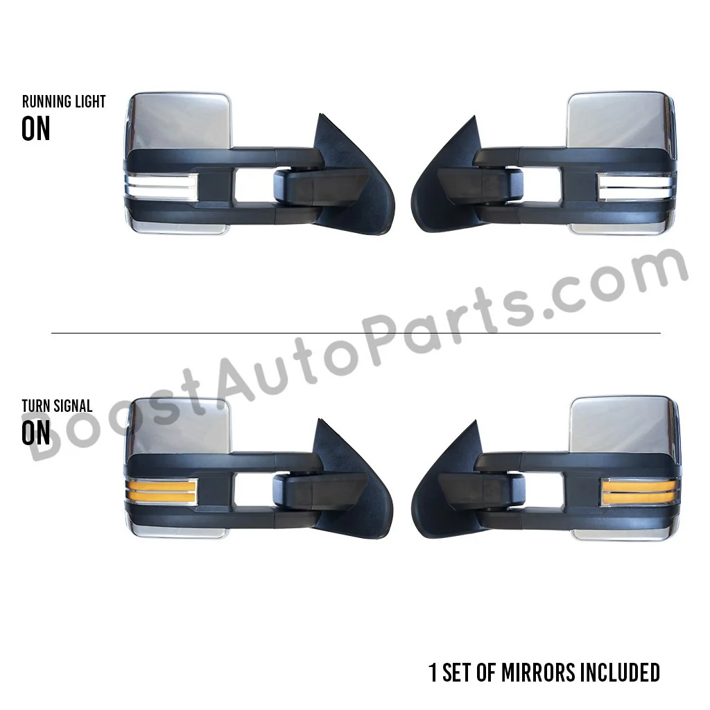 GM Style Dodge Ram 2500/3500 Tow Mirrors (2019-2022) - Style 2 - Image 24