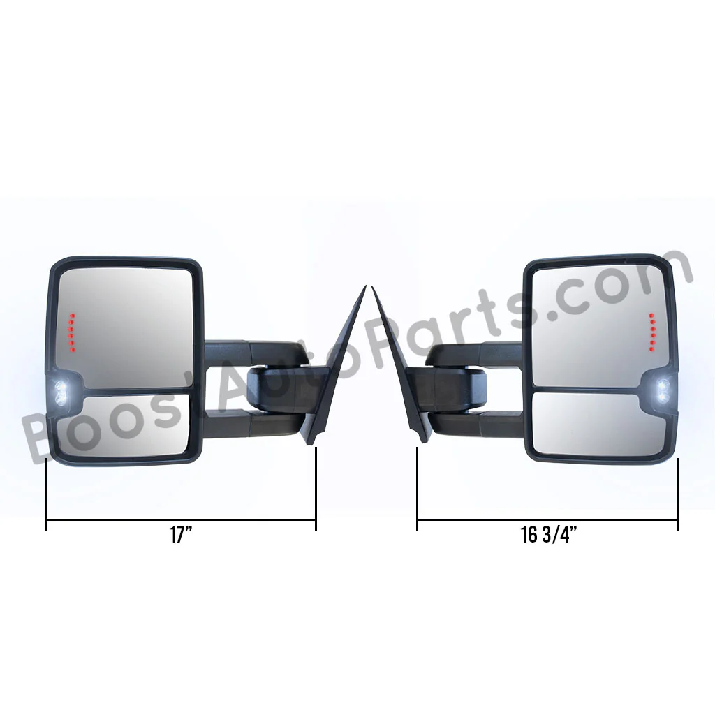 GM Style Dodge Ram 2500/3500 Tow Mirrors (2019-2022) - Style 2 - Image 8