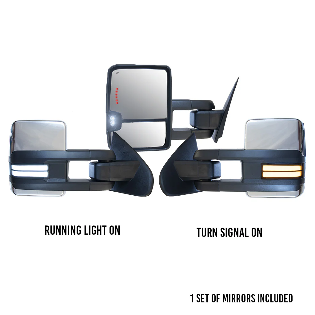 GM Style Dodge Ram 1500 Tow Mirrors (2002-2008) - Style 2 - Image 51
