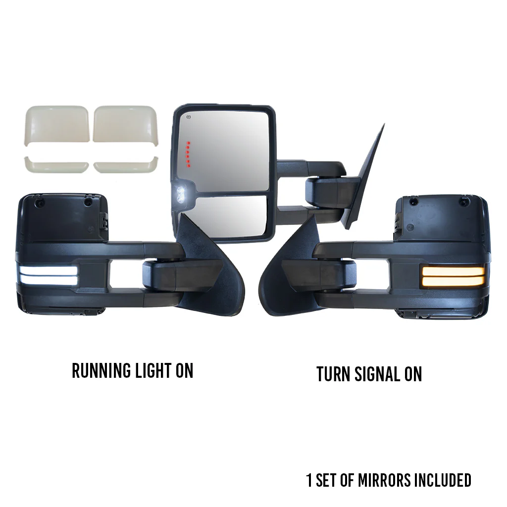 GM Style Dodge Ram 1500 Tow Mirrors (2002-2008) - Style 2 - Image 57