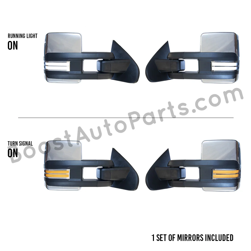 GM Style Dodge Ram 1500 Tow Mirrors (2009-2018) - Style 2 - Image 24