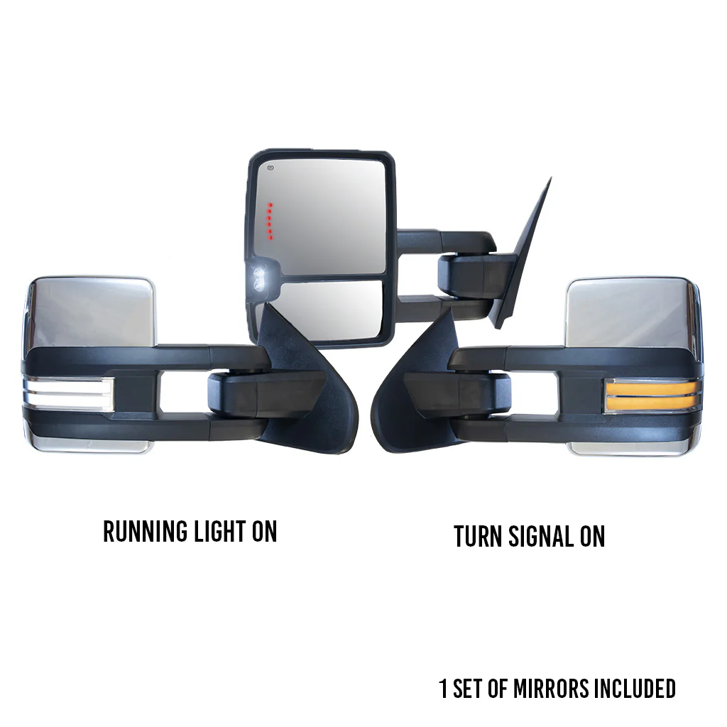 GM Style Dodge Ram 1500 Tow Mirrors (2009-2018) - Style 2 - Image 47