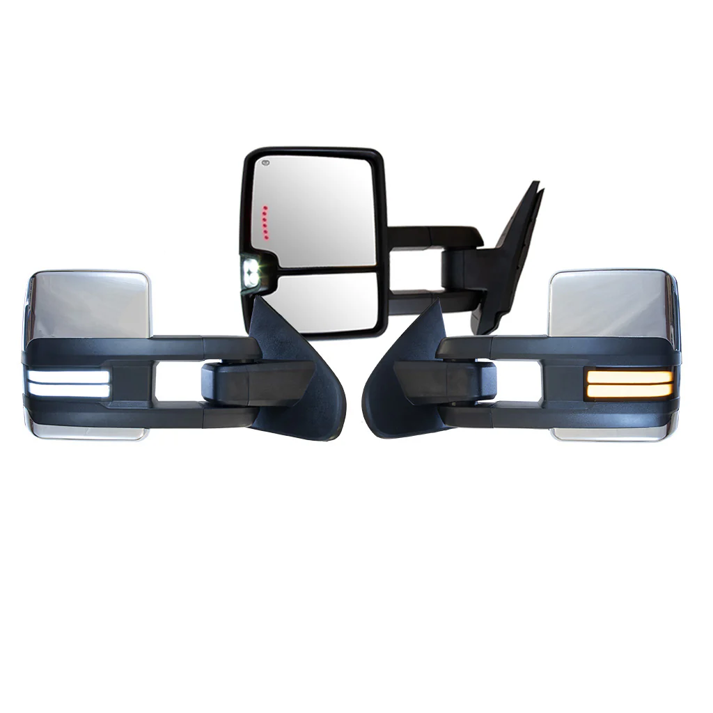 GM Style Dodge Ram 1500 Tow Mirrors (2009-2018) - Style 2 - Image 61