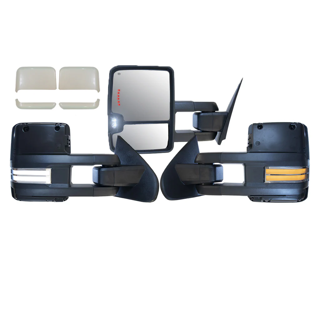 GM Style Dodge Ram 1500 Tow Mirrors (2009-2018) - Style 2 - Image 62