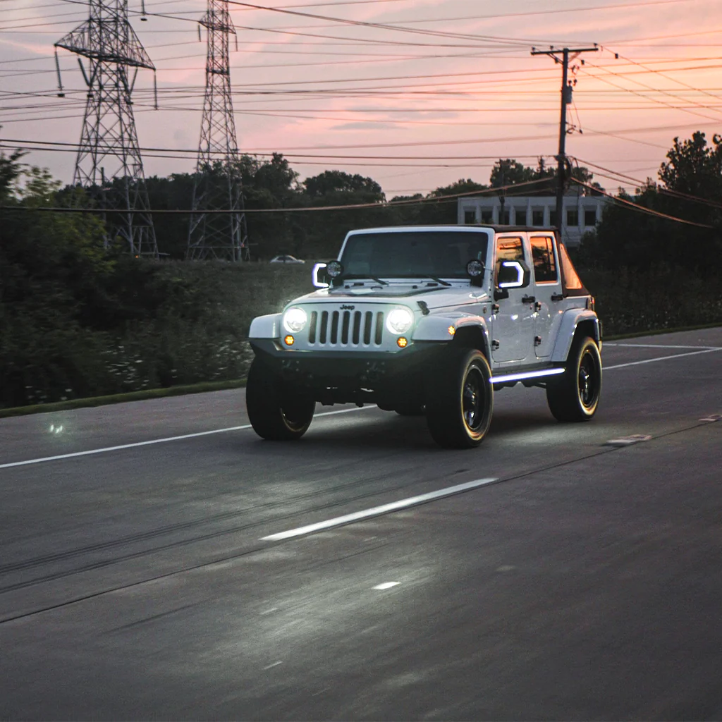 Lumastep M1 Light Up Running Boards | 2007-2018 Jeep Wrangler JKU - Image 10