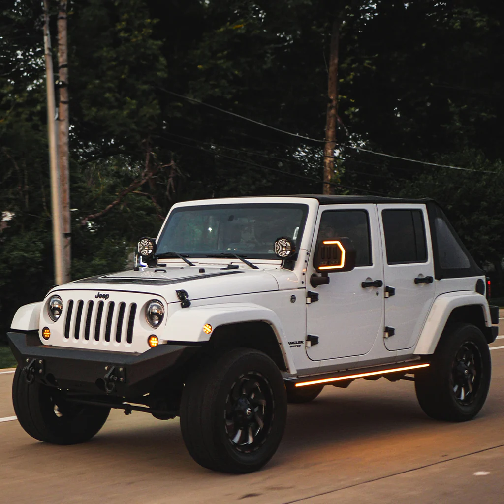 Lumastep M1 Light Up Running Boards | 2007-2018 Jeep Wrangler JKU - Image 11