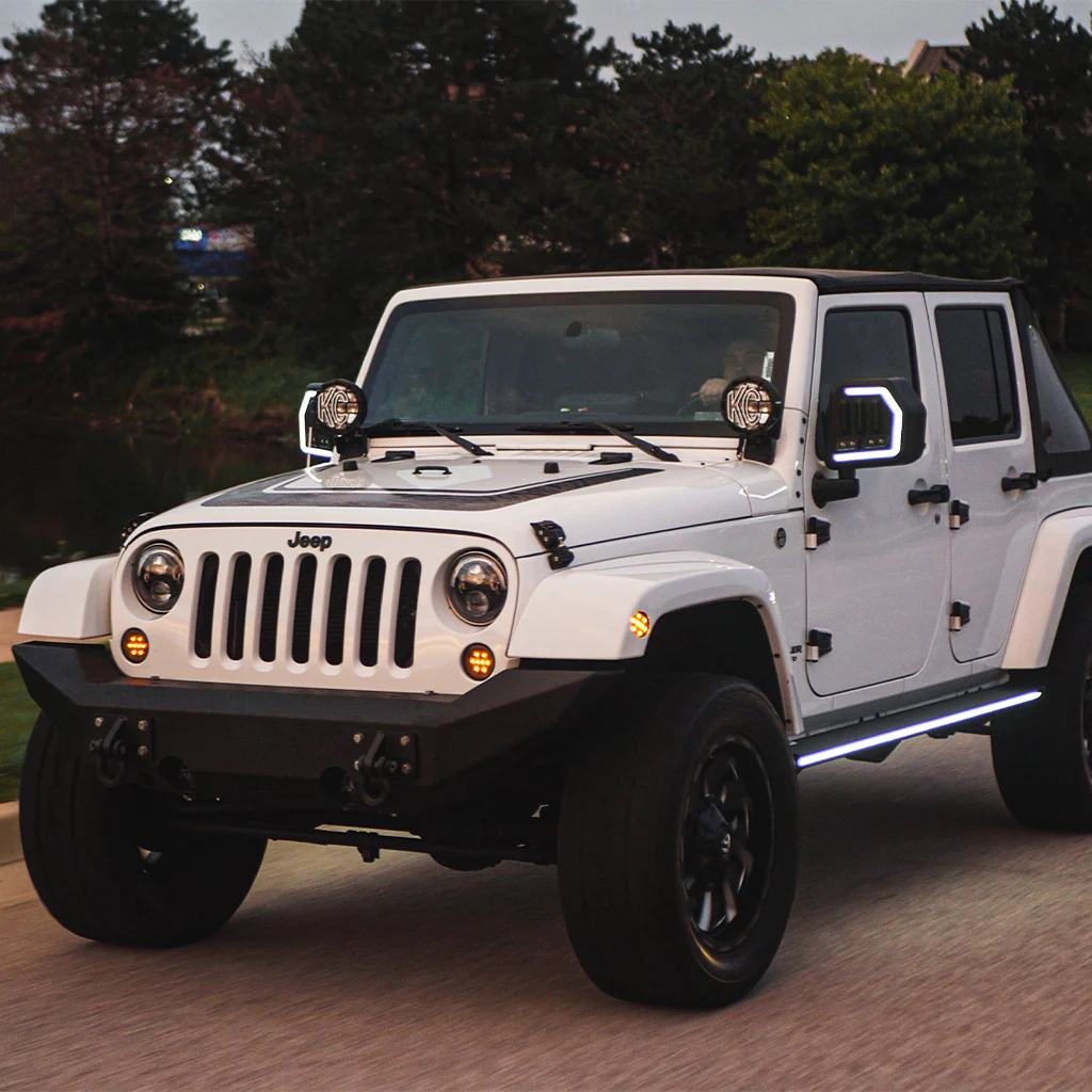 Lumastep M1 Light Up Running Boards | 2007-2018 Jeep Wrangler JKU - Image 7