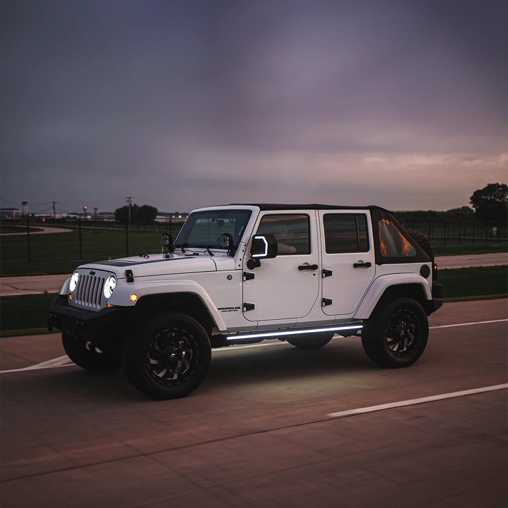 Lumastep M1 Light Up Running Boards | 2007-2018 Jeep Wrangler JKU - Image 9