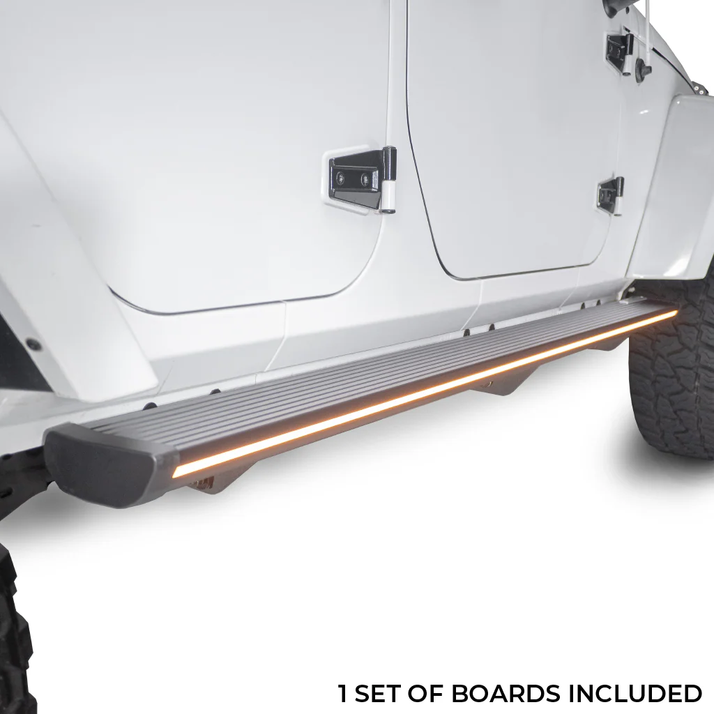 Lumastep M1 Light Up Running Boards | 2020-2026 Jeep Gladiator JT - Image 3
