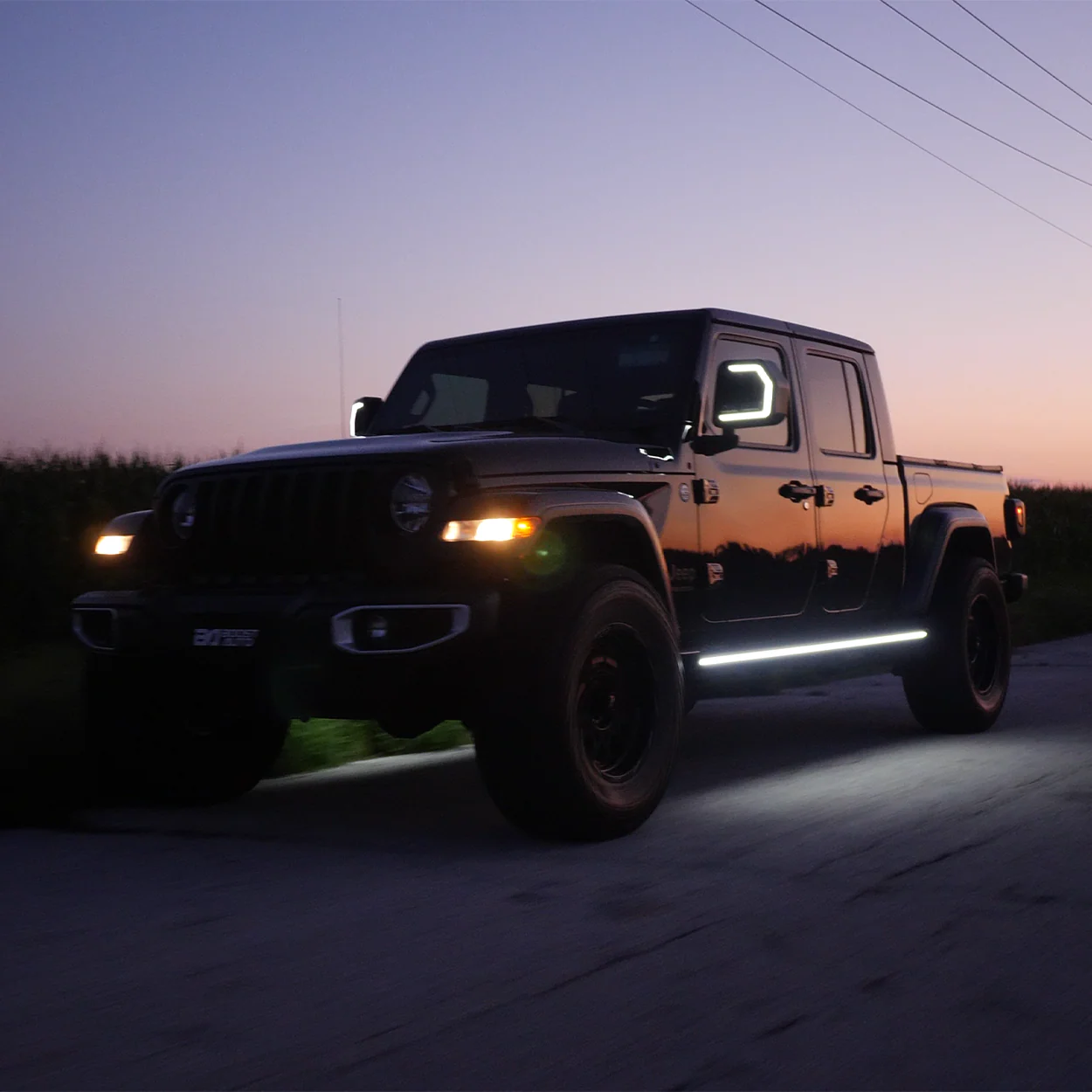 Lumastep M1 Light Up Running Boards | 2020-2026 Jeep Gladiator JT - Image 8