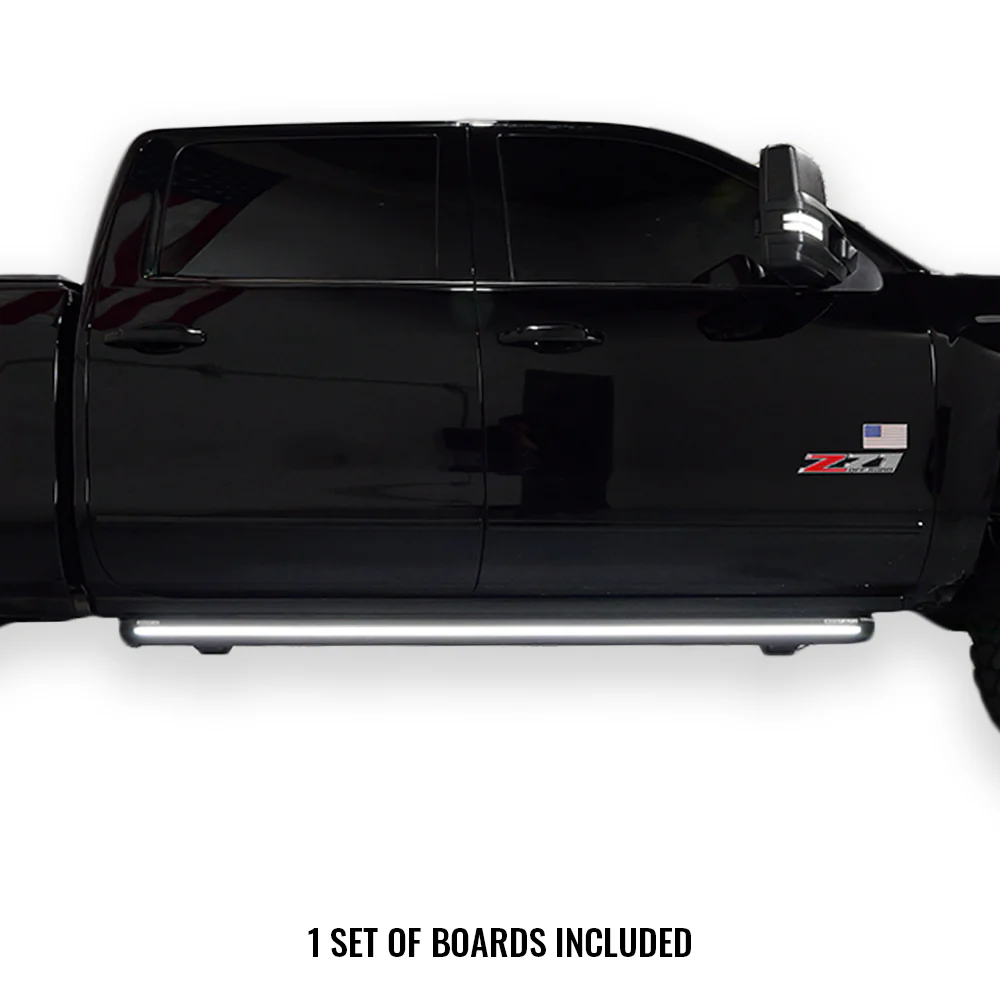 Lumastep M2 Powered Light Up Running Boards | 2014-2019 Chevy Silverado & GMC Sierra - Image 4