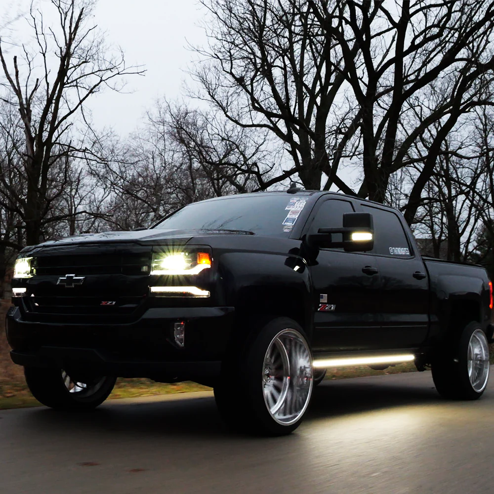 Lumastep M2 Powered Light Up Running Boards | 2014-2019 Chevy Silverado & GMC Sierra - Image 7