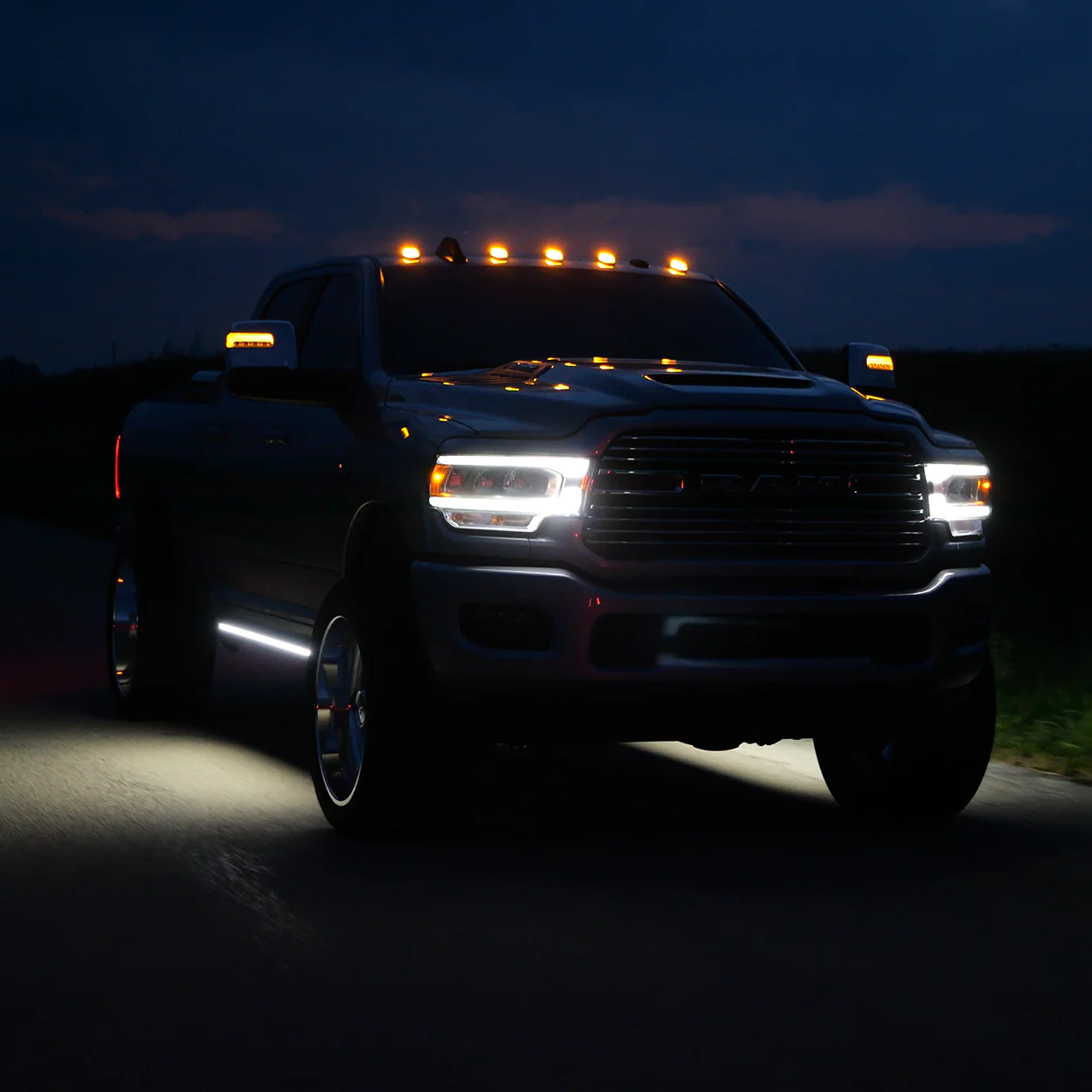 Lumastep M2 Powered Light Up Running Boards | 2019-2025 Dodge Ram 2500/3500 - Image 11