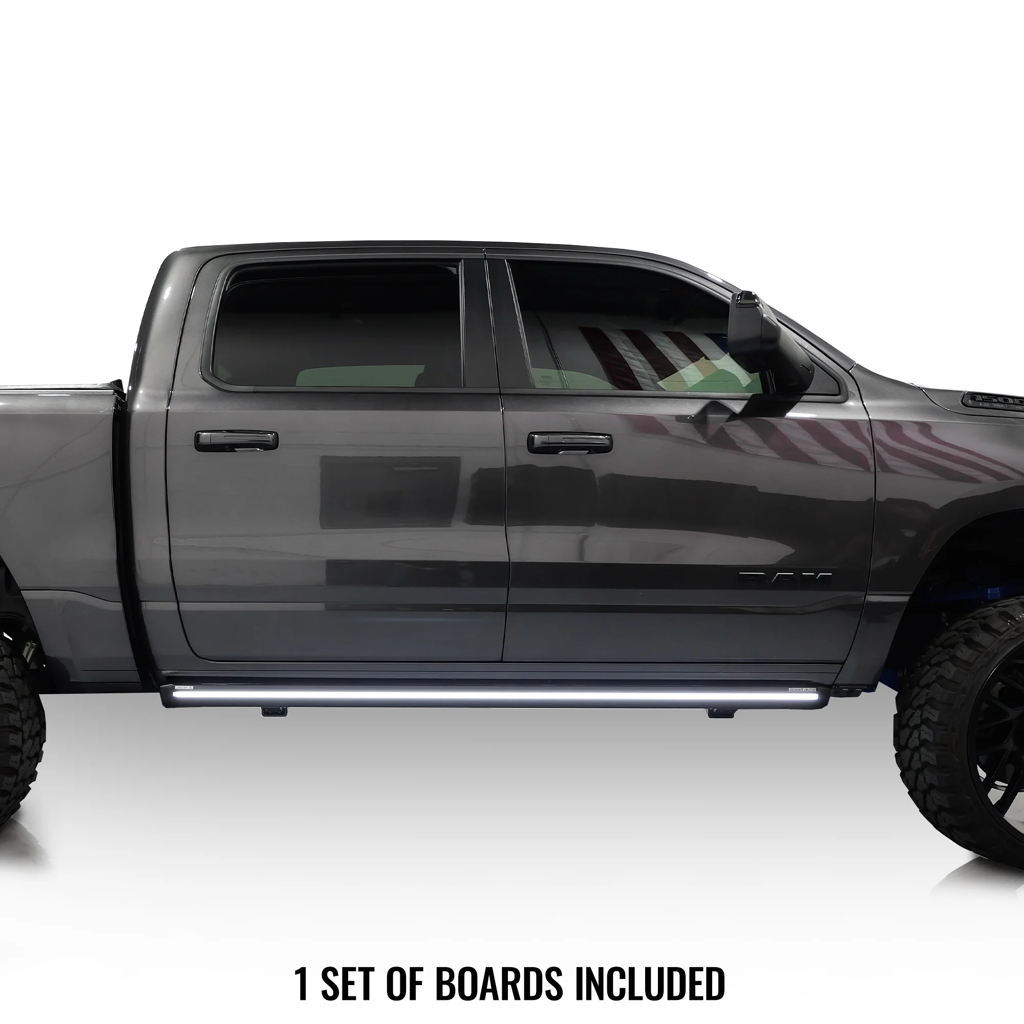 Lumastep M2 Powered Light Up Running Boards | 2019-2025 Dodge Ram 2500/3500 - Image 4