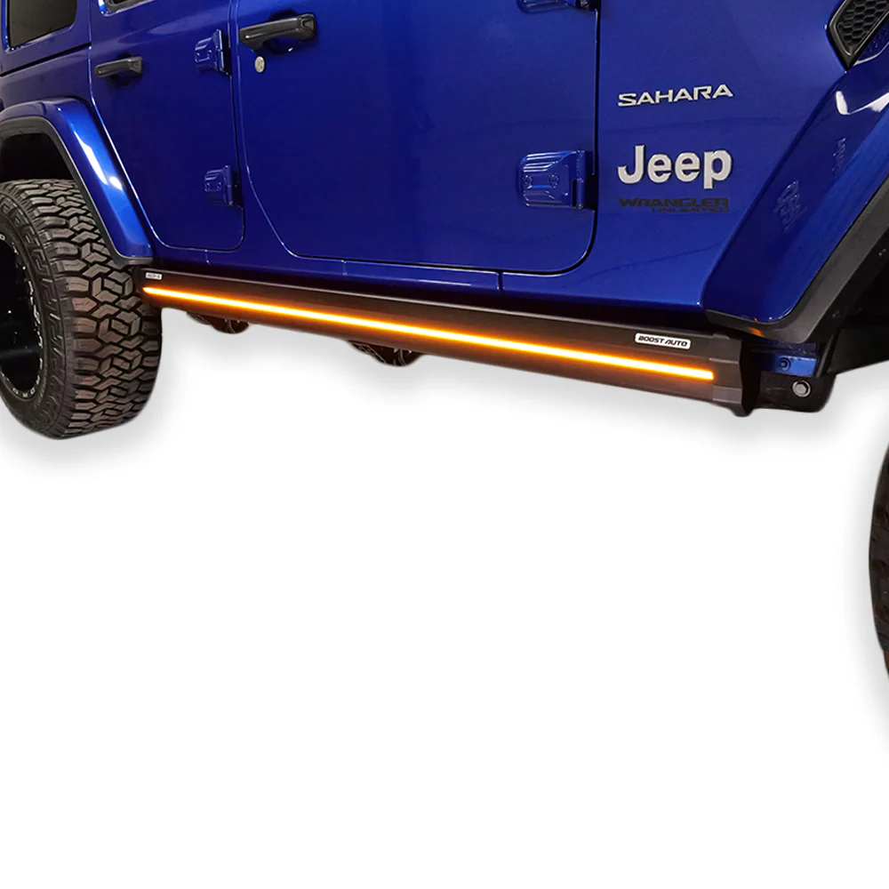 Lumastep M2 Powered Light Up Running Boards | 2018-2026 Jeep Wrangler JLU - Image 3