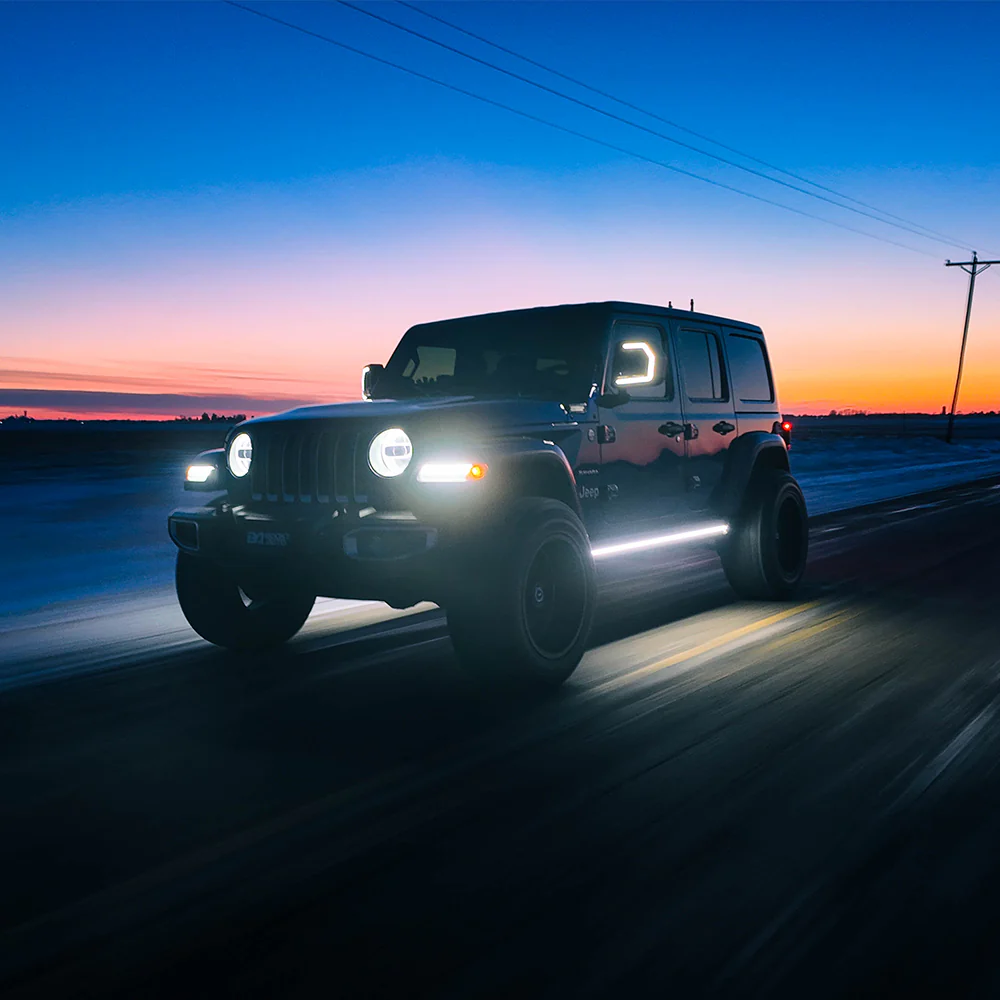 Lumastep M2 Powered Light Up Running Boards | 2018-2026 Jeep Wrangler JLU - Image 7