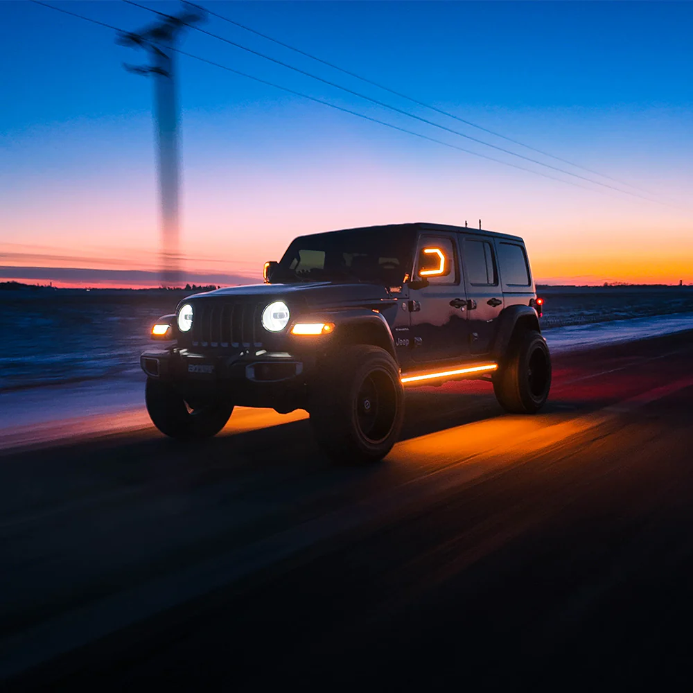 Lumastep M2 Powered Light Up Running Boards | 2018-2026 Jeep Wrangler JLU - Image 8
