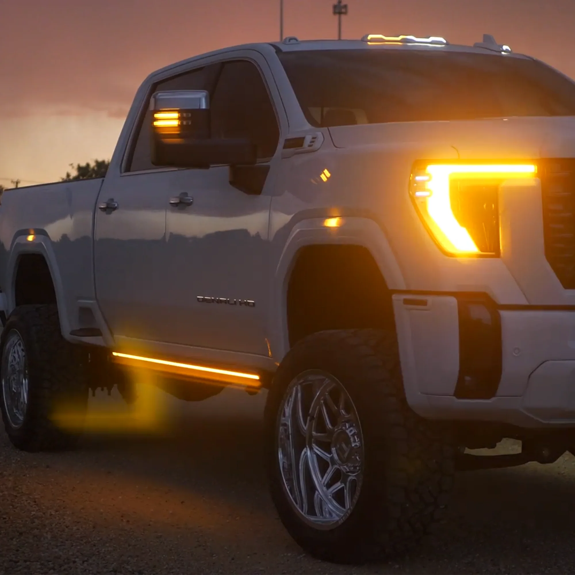 Lumastep M2 Powered Light Up Running Boards | 2020-2026 Chevy Silverado & GMC Sierra 2500/3500 - Image 8