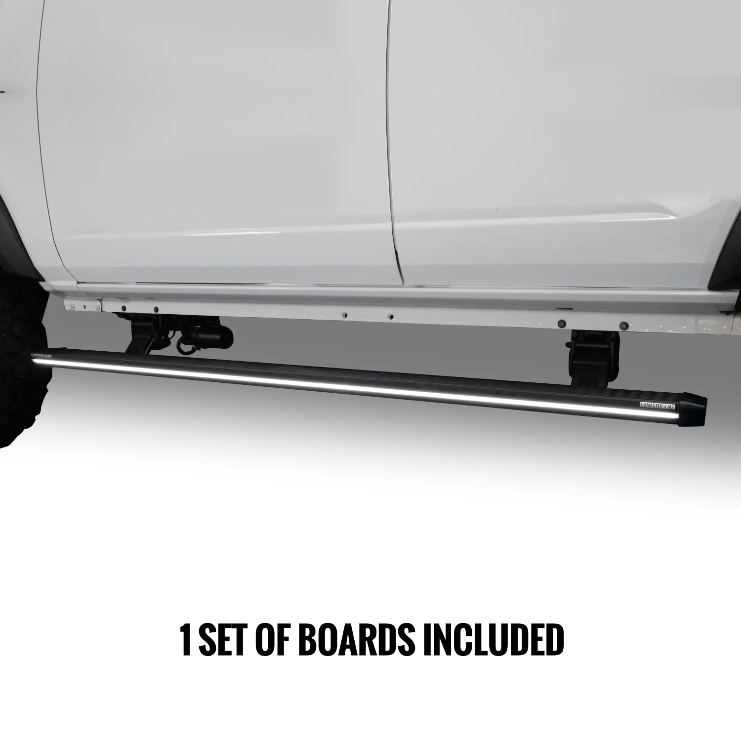 Lumastep M2 Powered Light Up Running Boards | 2021-2026 Ford Bronco - Image 3