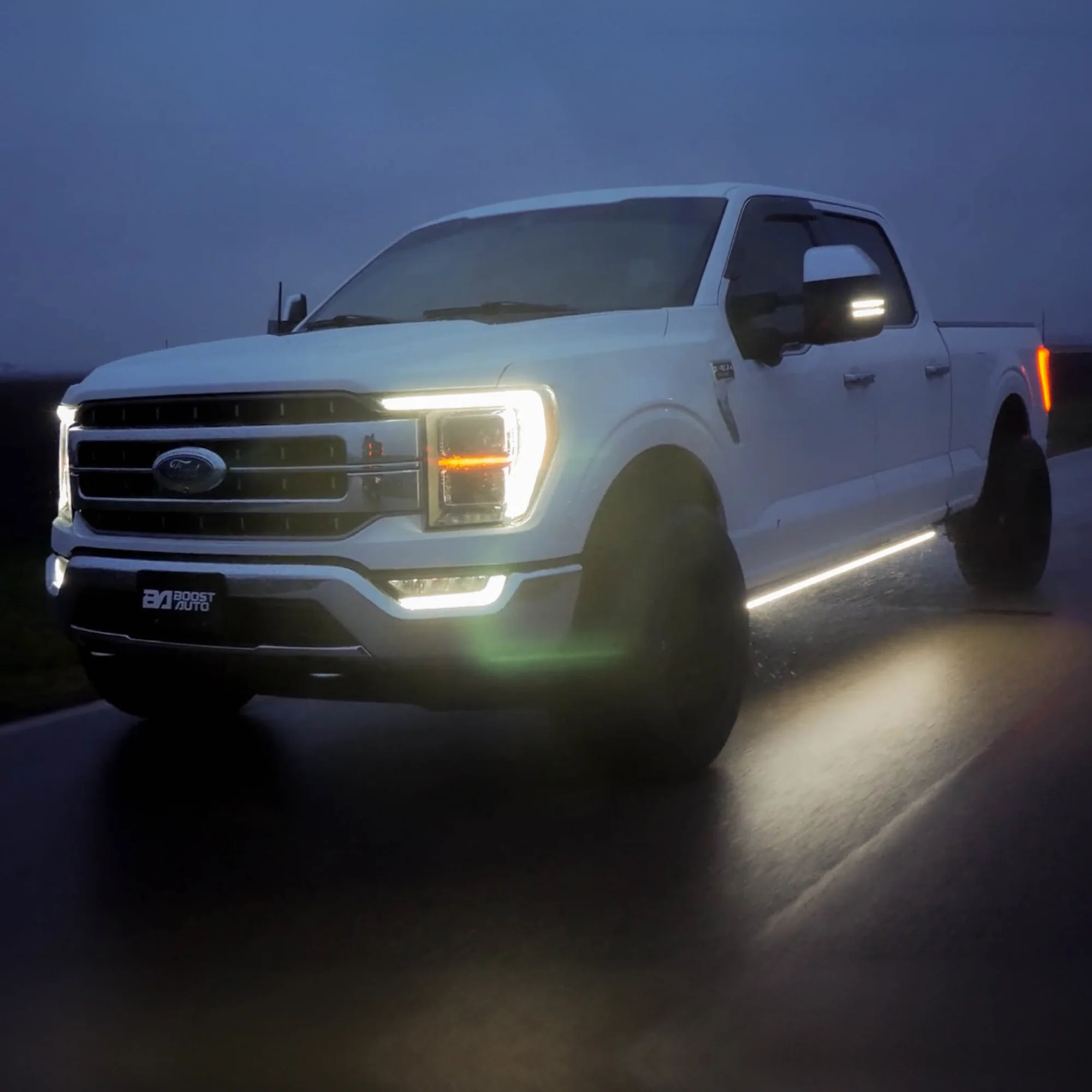 Lumastep M2 Powered Light Up Running Boards | 2021-2026 Ford F150 - Image 8