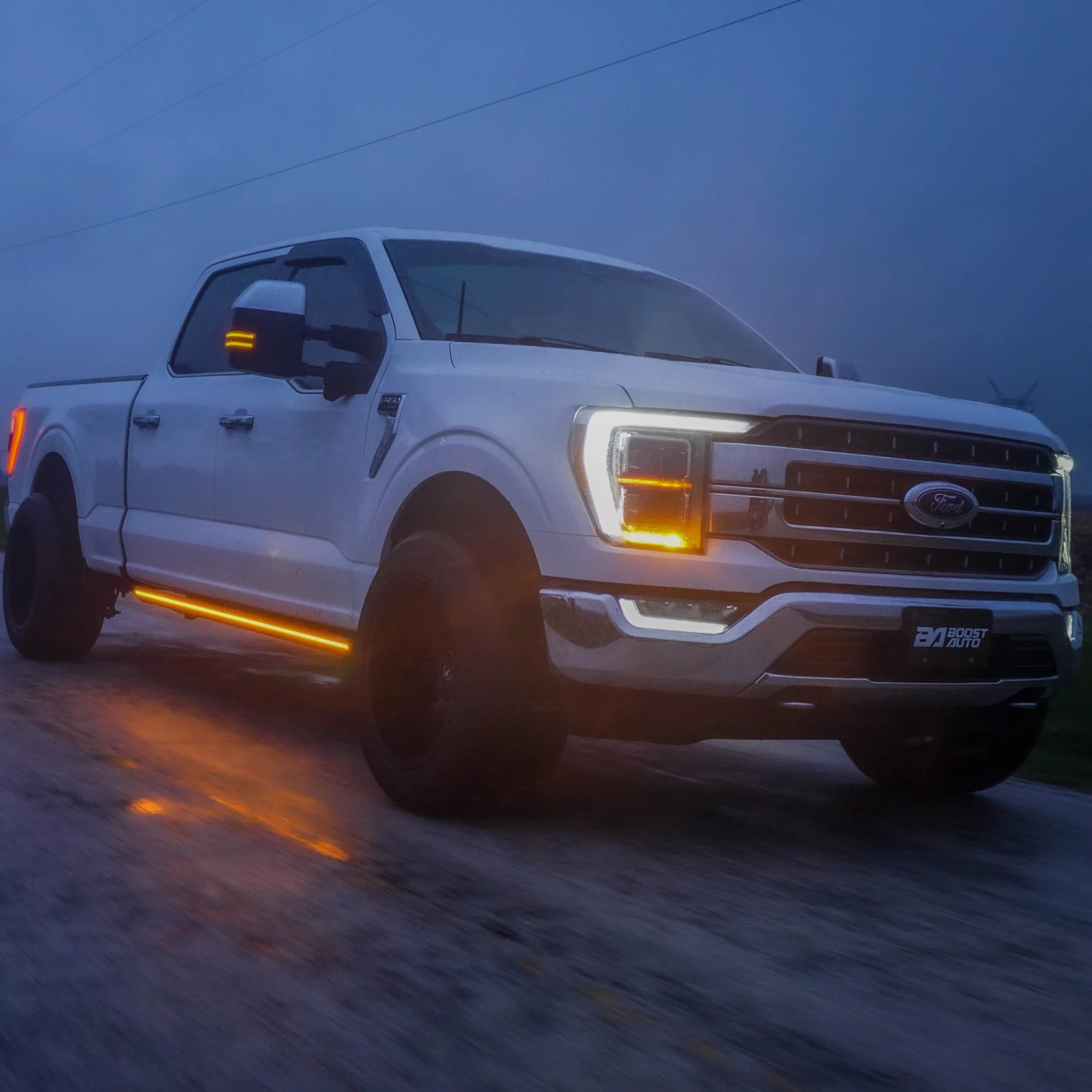 Lumastep M2 Powered Light Up Running Boards | 2021-2026 Ford F150 - Image 9